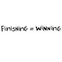 Finishing = Winning