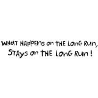 What Happens On The Long Run Stays On The Long Run
