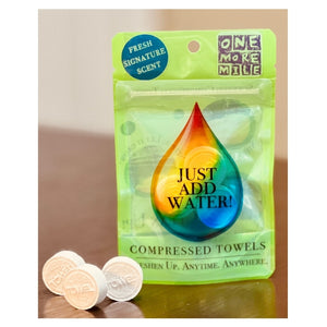 Fresh Scented Compressed Towels (3-Pack) – Portable for Runners, Hikers & Campers