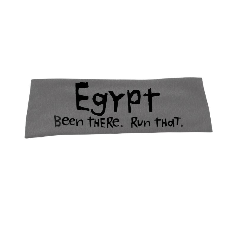 OMM Tech Headband - "Egypt, Been There. Ran That.