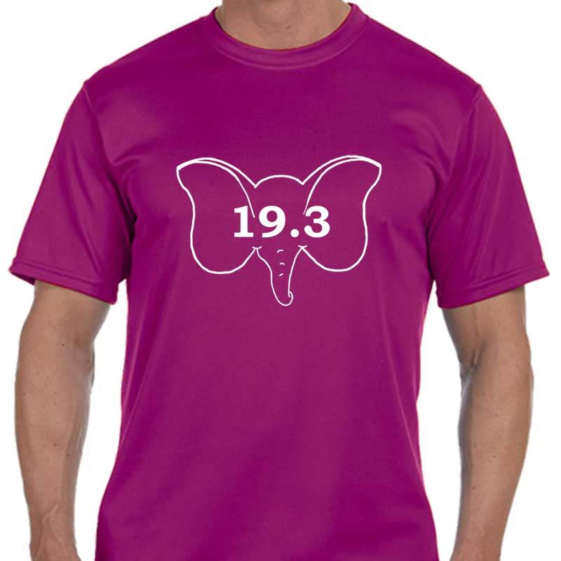 Men's Sports Tech Short Sleeve Crew - "19.3  What A Dumbo!"