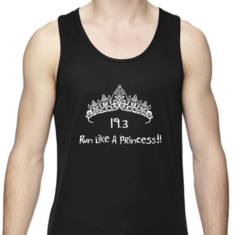 Men's Sports Tech Tank - "19.3 Run Like A Princess"